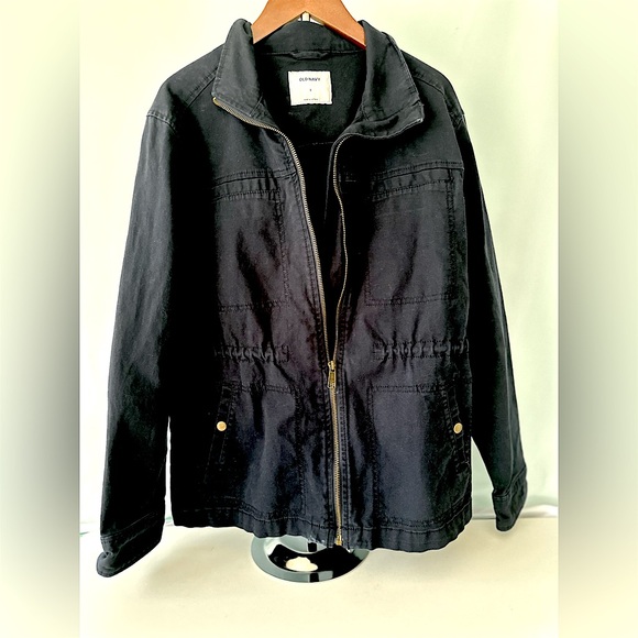 Old Navy Jackets & Blazers - Women’s Old Navy Navy Blue Utility Jacket Size Small